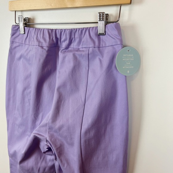 NWT Hill House The‎ Claire Pant in Lavender Sz S Colorful Preppy Office Career - Picture 6 of 15